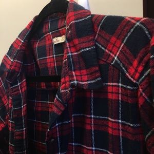 Hollister woman flannel
